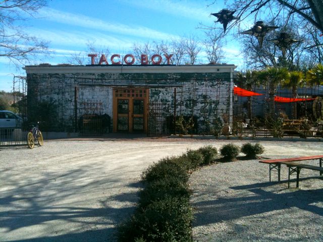 Taco Boy in Downtown Charleston